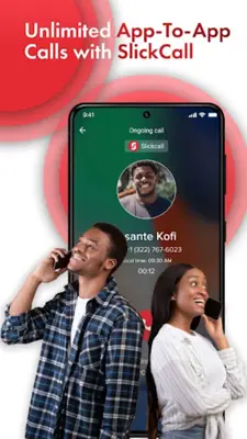 Slickcall android App screenshot 2